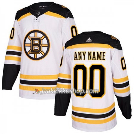 Nainen NHL Boston Bruins Pelipaita Custom Adidas 2017-2018 Valkoinen Authentic